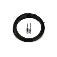4mm² Solarkabel (L) + MC4 Stecker Set