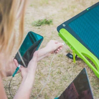 WATTSTUNDE® 100W SolarBuddy Solartasche WS100SB Direkt Mit USB Anschluss 11 WATTSTUNDE® 100W SolarBuddy Solartasche WS100SB Direkt Mit USB Anschluss – Bild 9