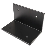 WATTSTUNDE® Solarmodul Halterung 4x L-Profil HSP100 Schwarz